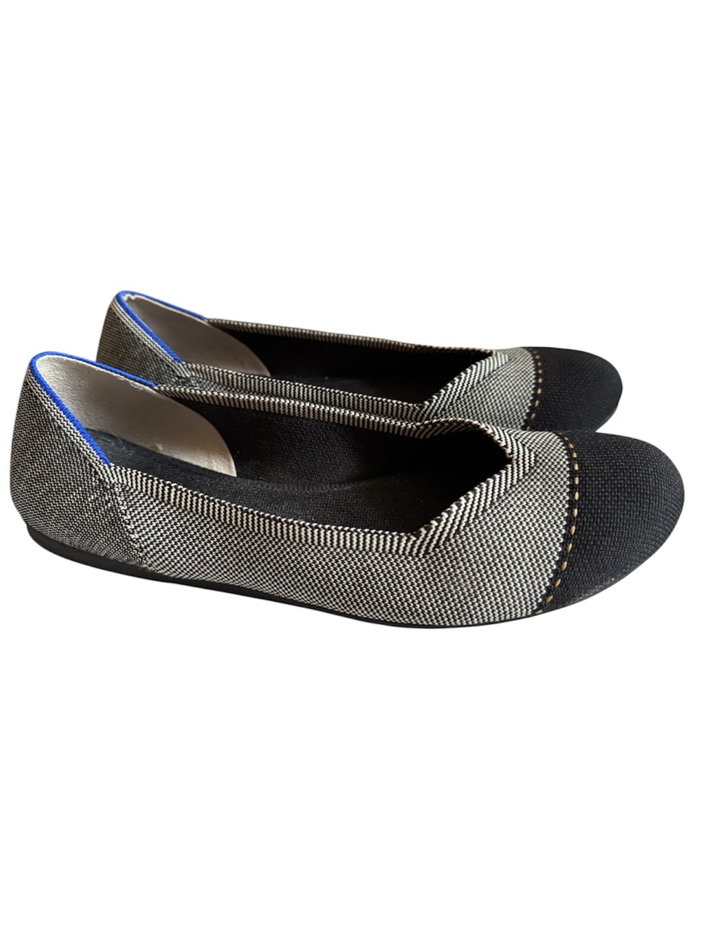 Rothy's Flat Gray Mist Cap Toe